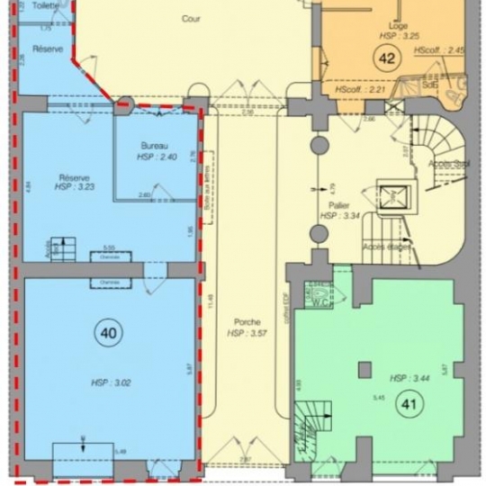  Annonces VITRY : Local / Bureau | PARIS (75006) | 77 m2 | 4 400 &euro; 
