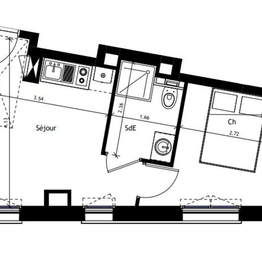  Annonces VITRY : Appartement | PARIS (75020) | 27 m2 | 330 000 &euro; 
