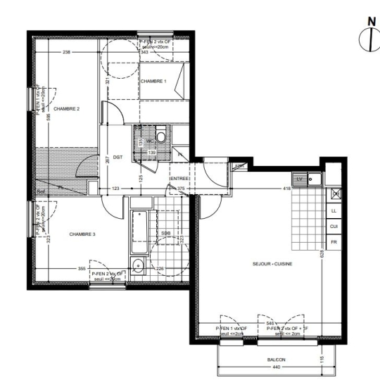  Annonces VITRY : Appartement | ROSNY-SOUS-BOIS (93110) | 86 m2 | 369 000 &euro; 