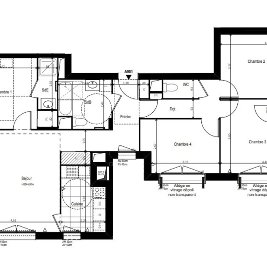  Annonces VITRY : Appartement | VITRY-SUR-SEINE (94400) | 100 m2 | 396 000 &euro; 