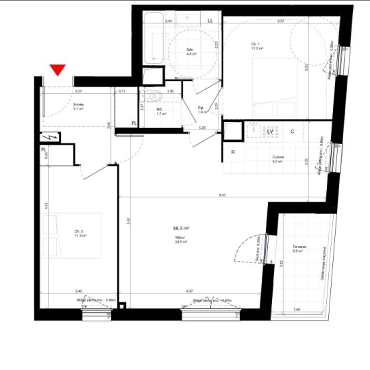  Annonces VITRY : Appartement | IVRY-SUR-SEINE (94200) | 66 m2 | 394 000 &euro; 