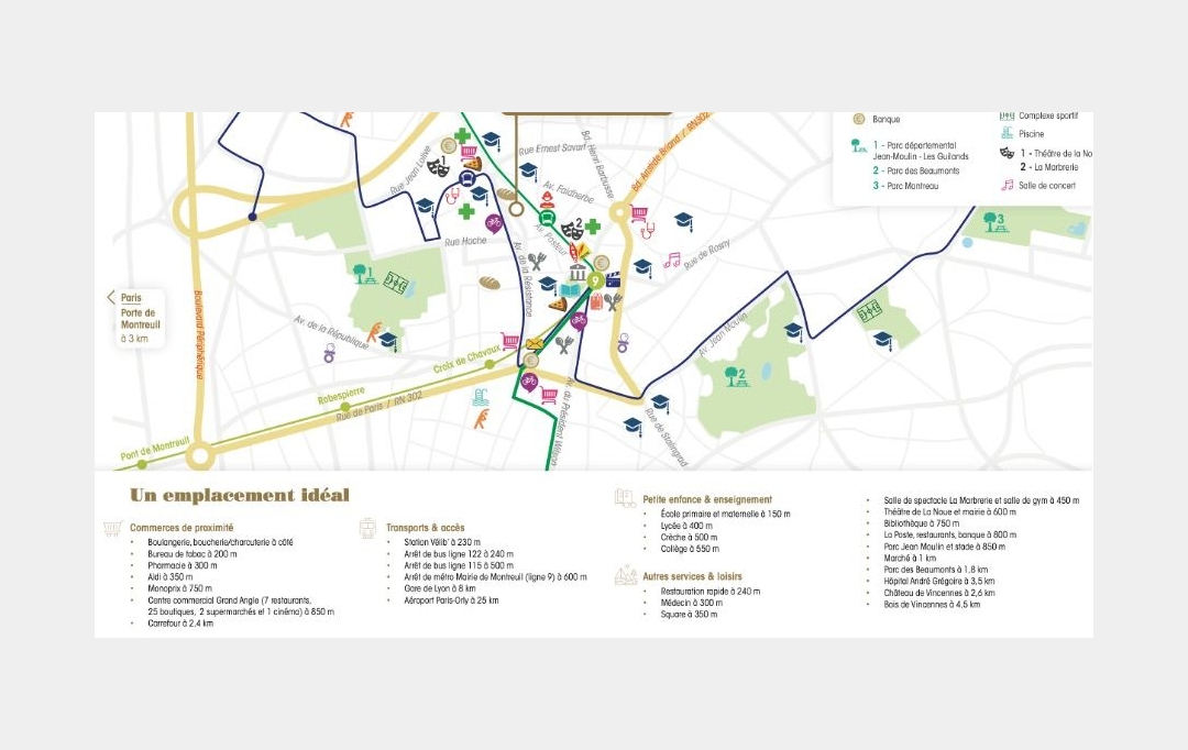 Annonces VITRY : Local / Bureau | MONTREUIL (93100) | 114 m2 | 427 824 &euro; 