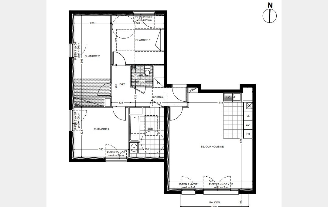 Annonces VITRY : Appartement | ROSNY-SOUS-BOIS (93110) | 86 m2 | 369 000 &euro; 
